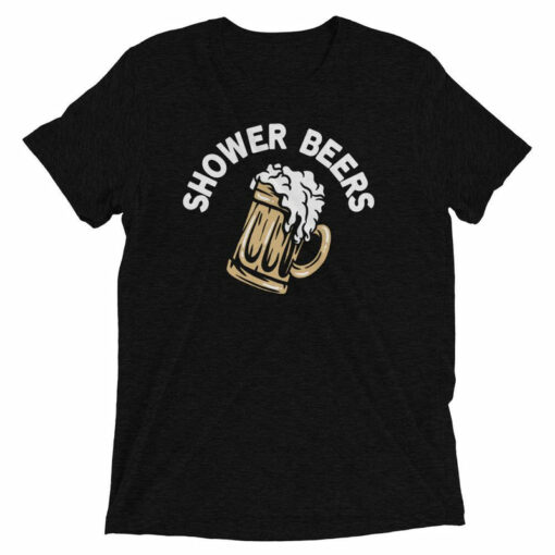 shower beer t shirt