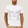 ripped abs t shirt