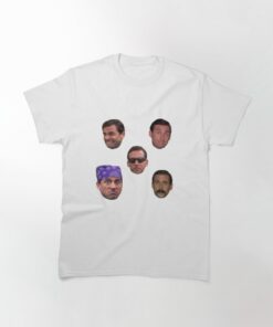 many faces of michael scott shirt
