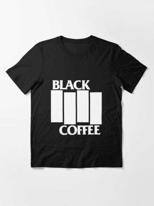 black coffee t shirt