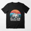 glacier national park tshirt