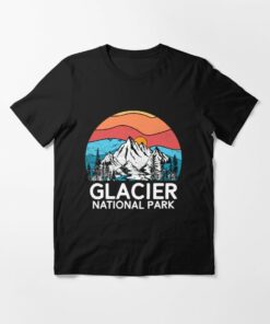 glacier national park tshirt