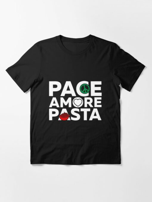 peace and pasta t shirt