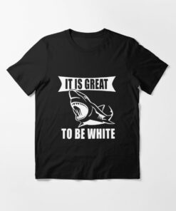 great white t shirt