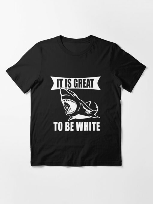 great white t shirt
