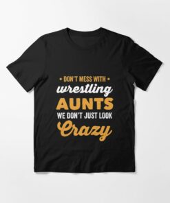 wrestling aunt shirt