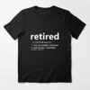 t shirt retired
