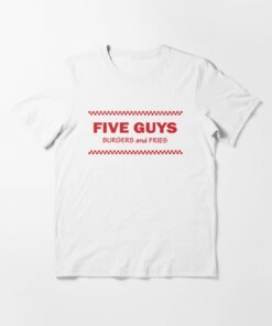 five guys tshirt