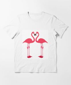 flamingo heart shirt