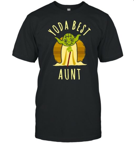 yoda best aunt shirt