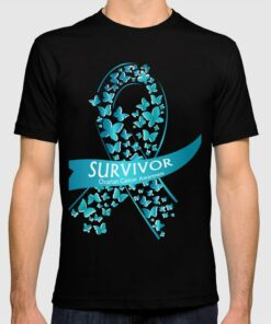 ovarian cancer support t shirts