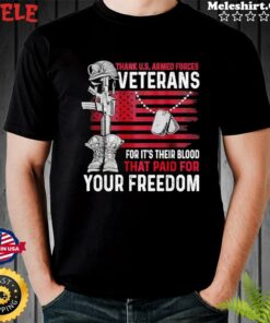 got freedom thank a vet t shirt