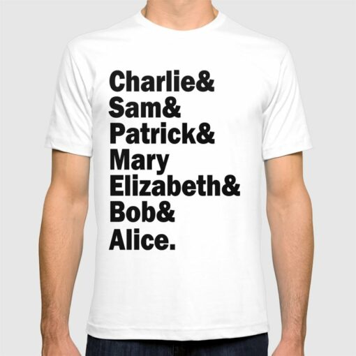 the perks of being a wallflower t shirt