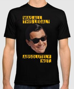 wolf of wall street t shirt