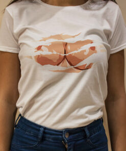 tshirt with boobs on it