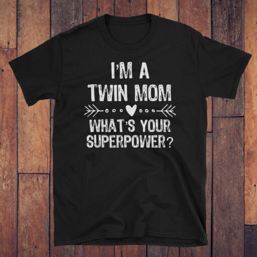 mom of twins tshirt