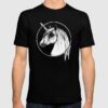 black unicorn t shirt