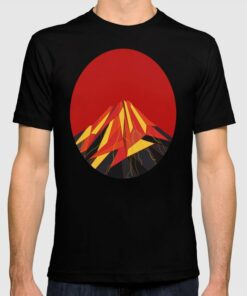 volcano t shirt