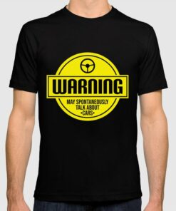 warning t shirt