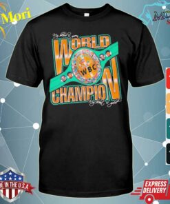 wbc world champion t shirt