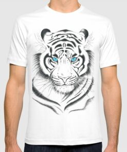 blue tiger t shirt