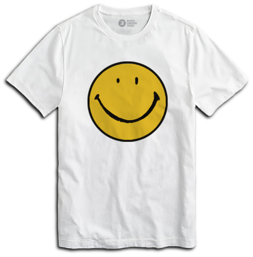 smiley face t shirt 90s