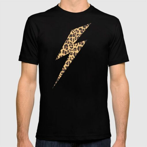 leopard lightning bolt shirt