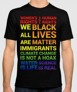 women's rights are human rights t shirt