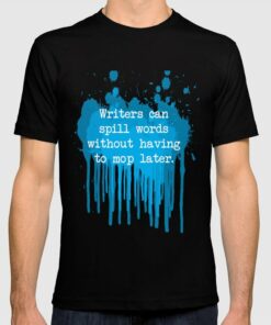 writers t shirts