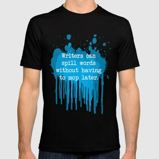 writers t shirts